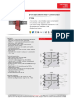 2-Wire Transmitter Isolator / Current Isolator: Application