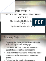 CHAPTER 16 - Accounting Transaction Cycles