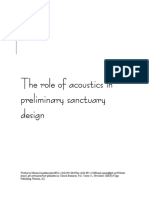 2000 - The Role of Acoustics in Sanctuaries