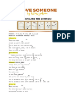 Love Someone - Lukas Graham Ukulele Sheet PDF