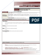 IT SOX 2018 - Prelim Finding Template