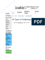 36 Types of Technology Risk: Simpl Icable