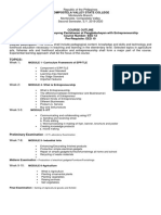 EED 12 Course Outline