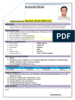 Mehboob CV