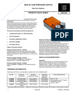 End of Line Pressure Switch