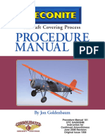 Procedure Manual 101: Aircraft Covering Process