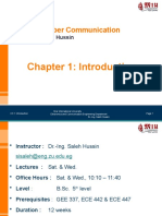 Chapter 1: Introduction: Optical Fiber Communication