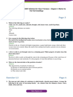 Ncert Sol For Cbse Class 9 Sci Chapter 1 Matter in Our Surroundings PDF