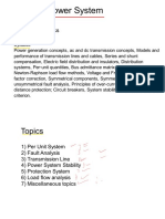 Power System Reactance Diagram Questions PDF