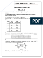 PSA-2 15EE71 Question Bank PDF