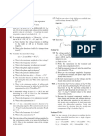 Problems: Sinusoidal Steady-State Analysis