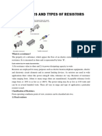 Resistors and Types of Resistors PDF