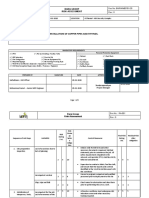 Installation of Copper Pipes and Fittings.: Barq Group Risk Assessment