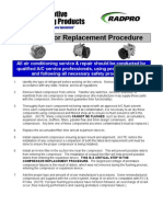 Compressor Replacement Procedure