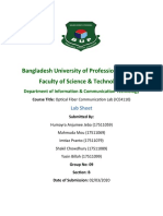 Bangladesh University of Professionals (BUP) Faculty of Science & Technology