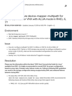 How Do I Configure Device-Mapper-Multipath For EMC CLARiion or VNX With ALUA Mode in RHEL 6, 7 - Red Hat Customer Portal