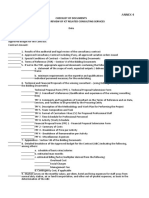 Annex 4 - ITAO CHECKLIST OF DOCUMENTS - CONSULTING SERVICES CONTRACT REVIEW