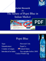 The Failure of Pepsi Blue in Indian Market