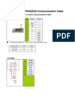 TP04 (02) G Definition of Serial Communication Cable 1-1