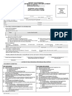 Application Form Passport Size Photo: Department of Labor and Employment