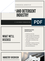 Soap and Detergent Industry PDF