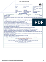 MTDC Resort Reservation Receipt