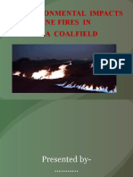 Environmental Impacts of Mine Fires in Jharia Coalfield