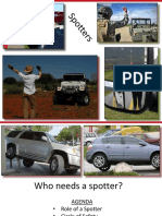 Motor Vehicle Spotter Training