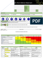 Safe Work Method Statement