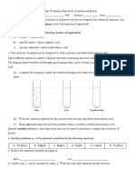 Chemistry Worksheet Redox and Reactivity of Metals