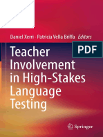 Daniel Xerri, Patricia Vella Briffa - Teacher Involvement in High-Stakes Language Testing-Springer International Publishing (2018)