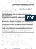 Extended Level Unit Test 4A