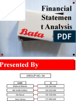 Financial Statement Analysis of BATA