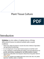 Plant Tissue Culture