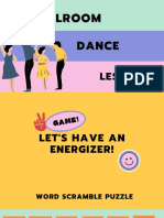 Social Dance Powerpoint