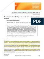 Promoting Emotional Intelligence in Preschool Education - A Review of Programs