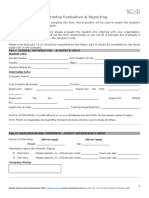 AA - Internship Evaluation Form & Student Report 2