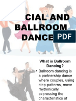 Social and Ballroom Dances