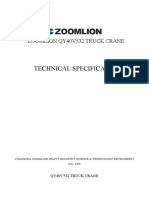 ZOOMLION 40T QY40V Tech Specs PDF