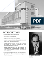 Walter Gropius: Bauhaus School