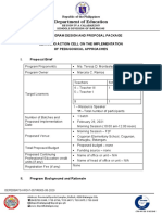 Montealegre-Training Proposal For Demonstration Teaching