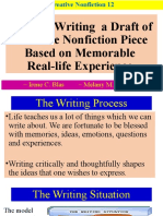 q4 Creative Nonfiction Writing