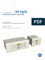 Micom P40 Agile: P544/P546 (With Distance)