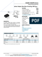 K3020P, K3020PG Series Optocoupler, Phototriac Output, Non-Zero Crossing, 400 V