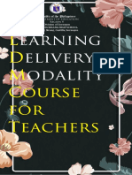 PORTFOLIO - Learning Delivery Modalities - Happy Lagata