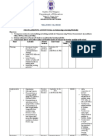 Department of Education: Training Matrix