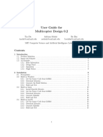 User Guide For Multicopter Design 0.2