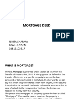 Mortgage Deed