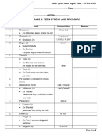 Unit 3 - Grade 9: Teen Stress and Pressure: A Physics Degree From Edinburgh