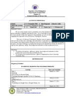 Republic of The Philippines Department of Education Region XI Schools Division of Davao City